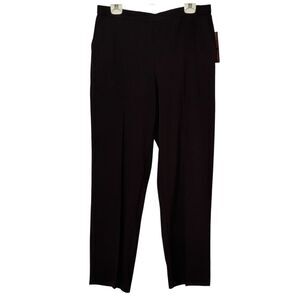 Briggs Comfort Waistband Women's Dress Pants Brown Size 16 NWT